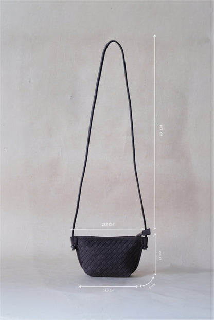 Mini Artisan Satchel - Dark Chocolate