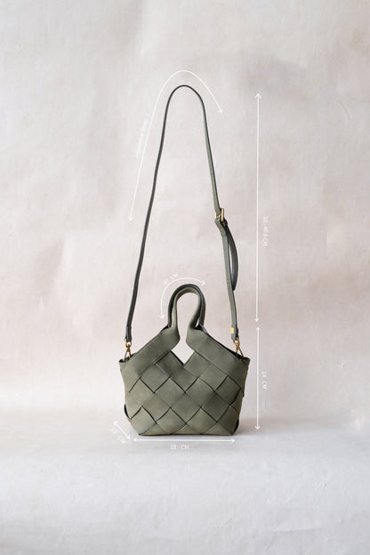 The Alora Tote - Olive Green