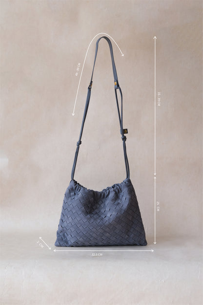 Artisan Cloud Satchel - Warm Grey