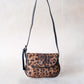 Classic Saddle Underarm Bag - Cocoa Leopard Print