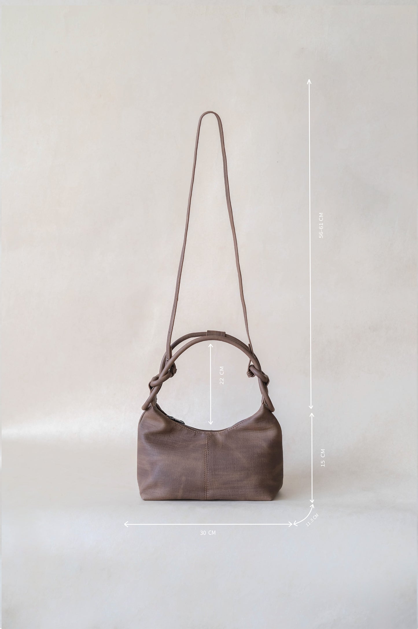 Margaux Four-Way - Dark Brown