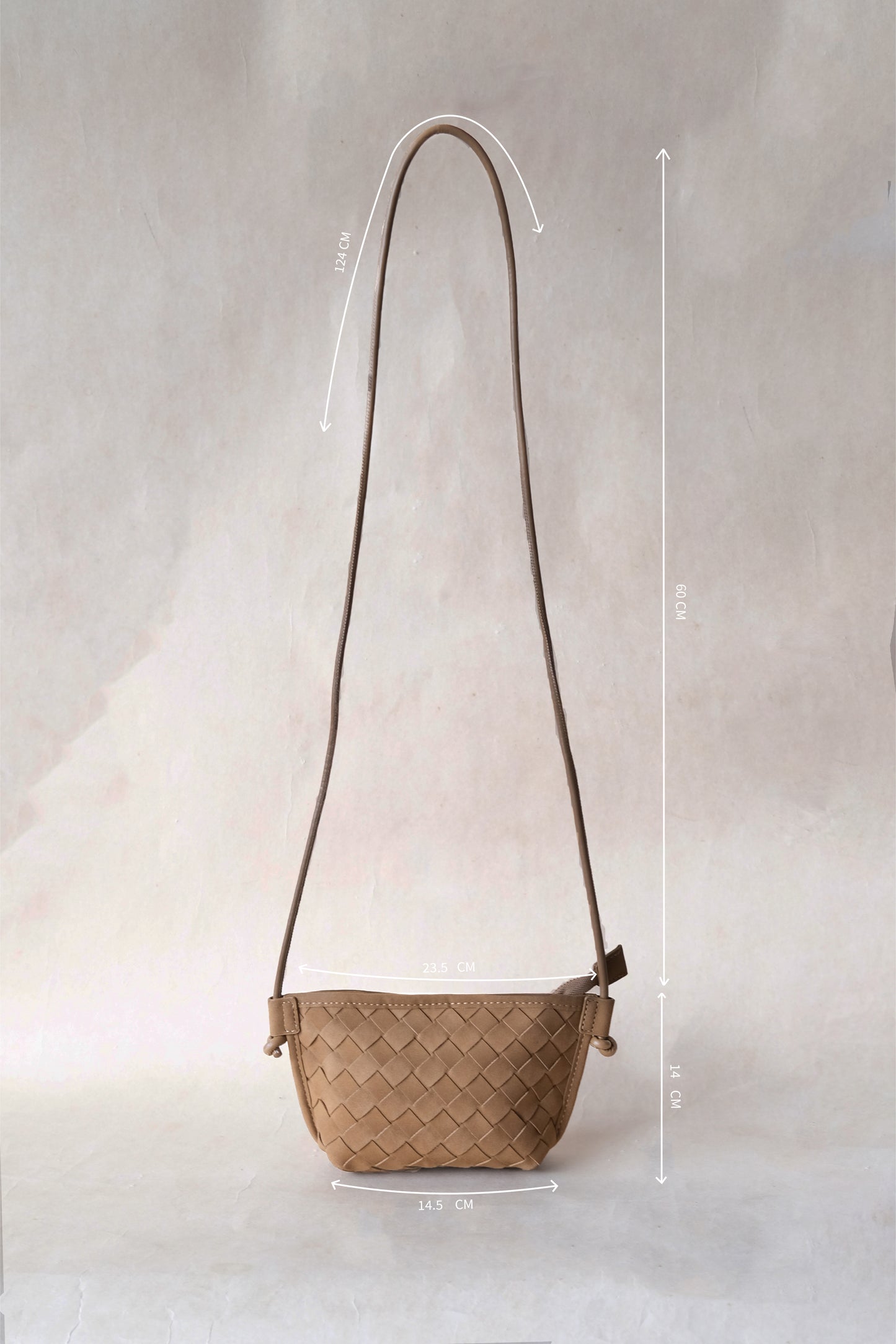 Mini Artisan Satchel - Khaki