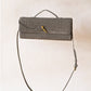 Artisan Crafted Flap Bag - Earthy Green