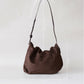 Classic Ruched Bag - Coffee