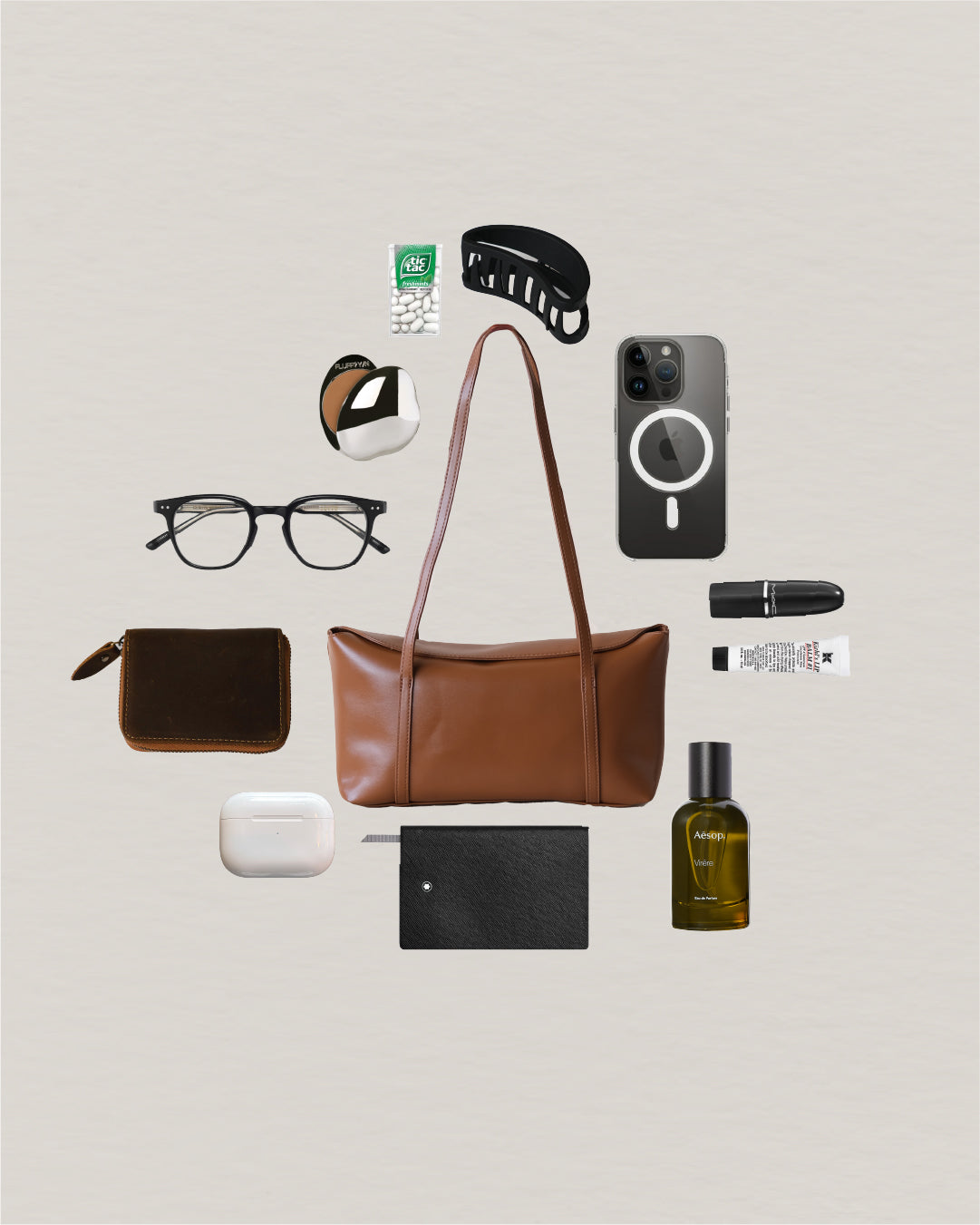 Épure Carry Tote - Chestnut