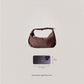 French Retro Matte Lunch Box Bag - Brown