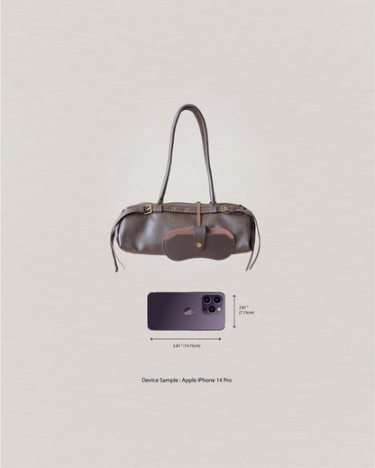 Aurora Classic Dome Bag-Brown