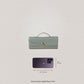 Artisan Crafted Flap Bag - Mineral Green