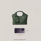 Artisan Sophia Basket Bag - Jade Green
