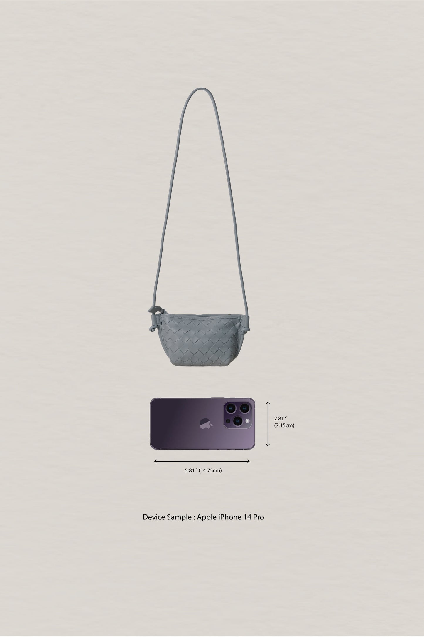 Mini Artisan Satchel - Agate Grey