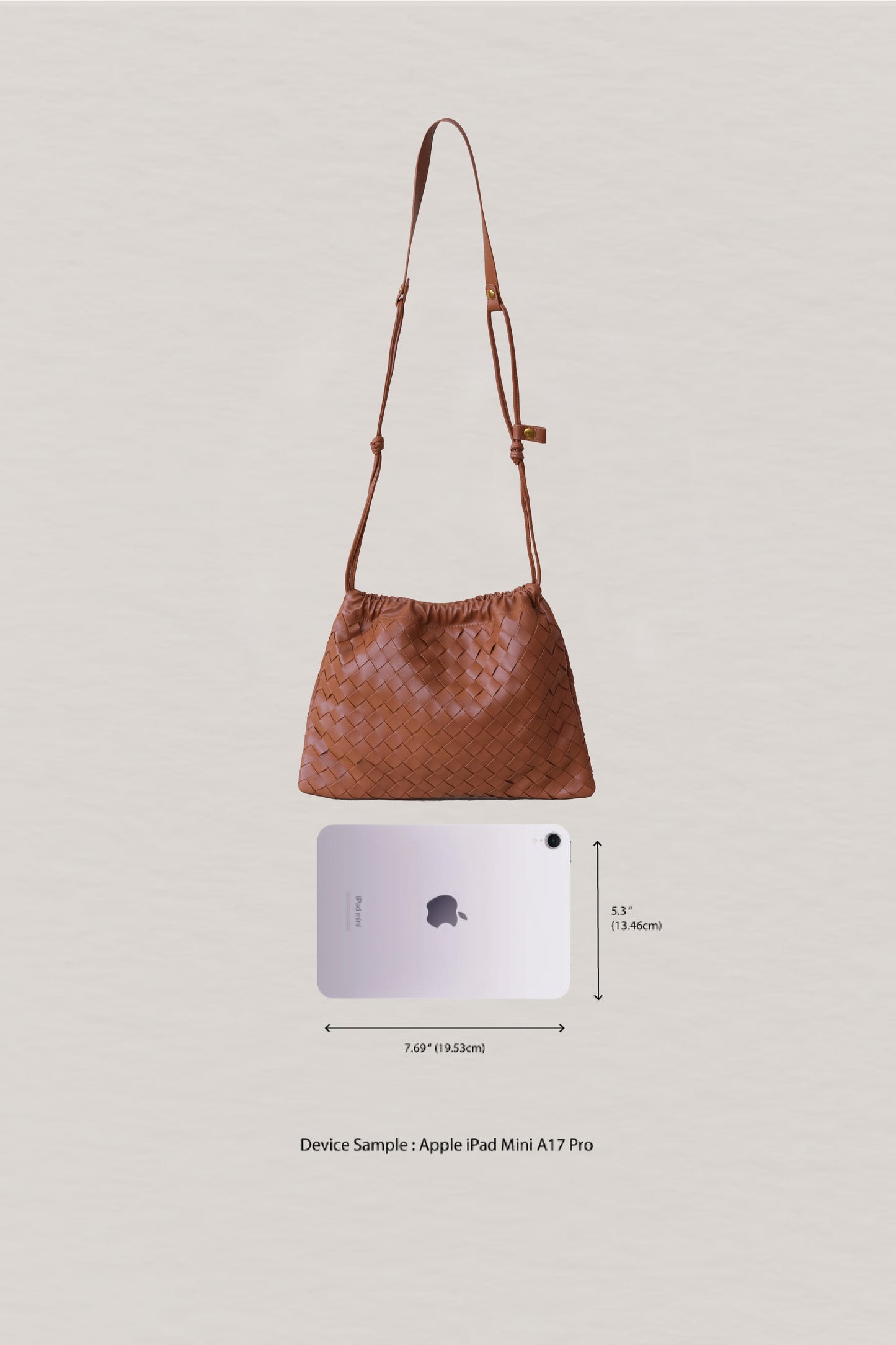 Artisan Cloud Satchel - Shinny Chestnut