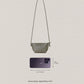 Mini Artisan Satchel - Shinny Earthy Green