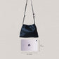 Artisan Cloud Satchel - Shinny Black