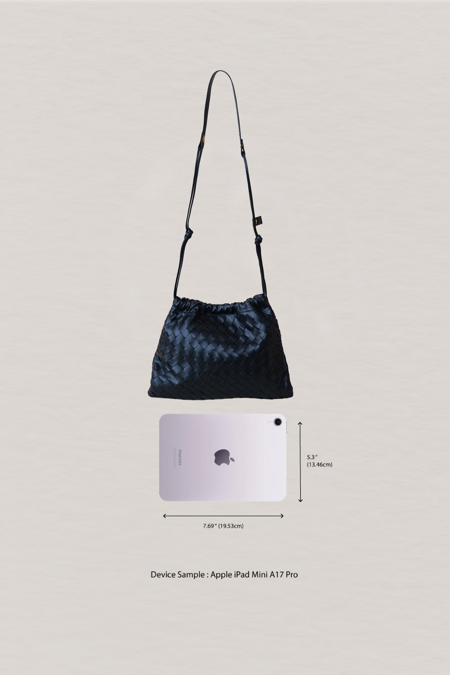 Artisan Cloud Satchel - Shinny Black