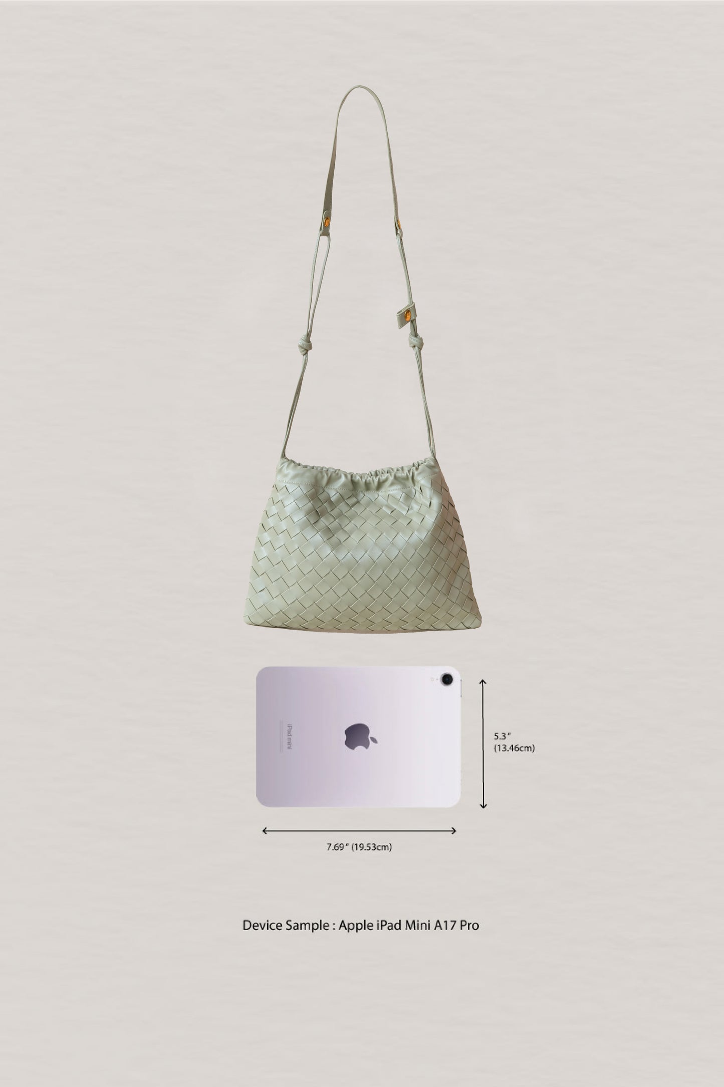 Artisan Cloud Satchel - Mineral Green