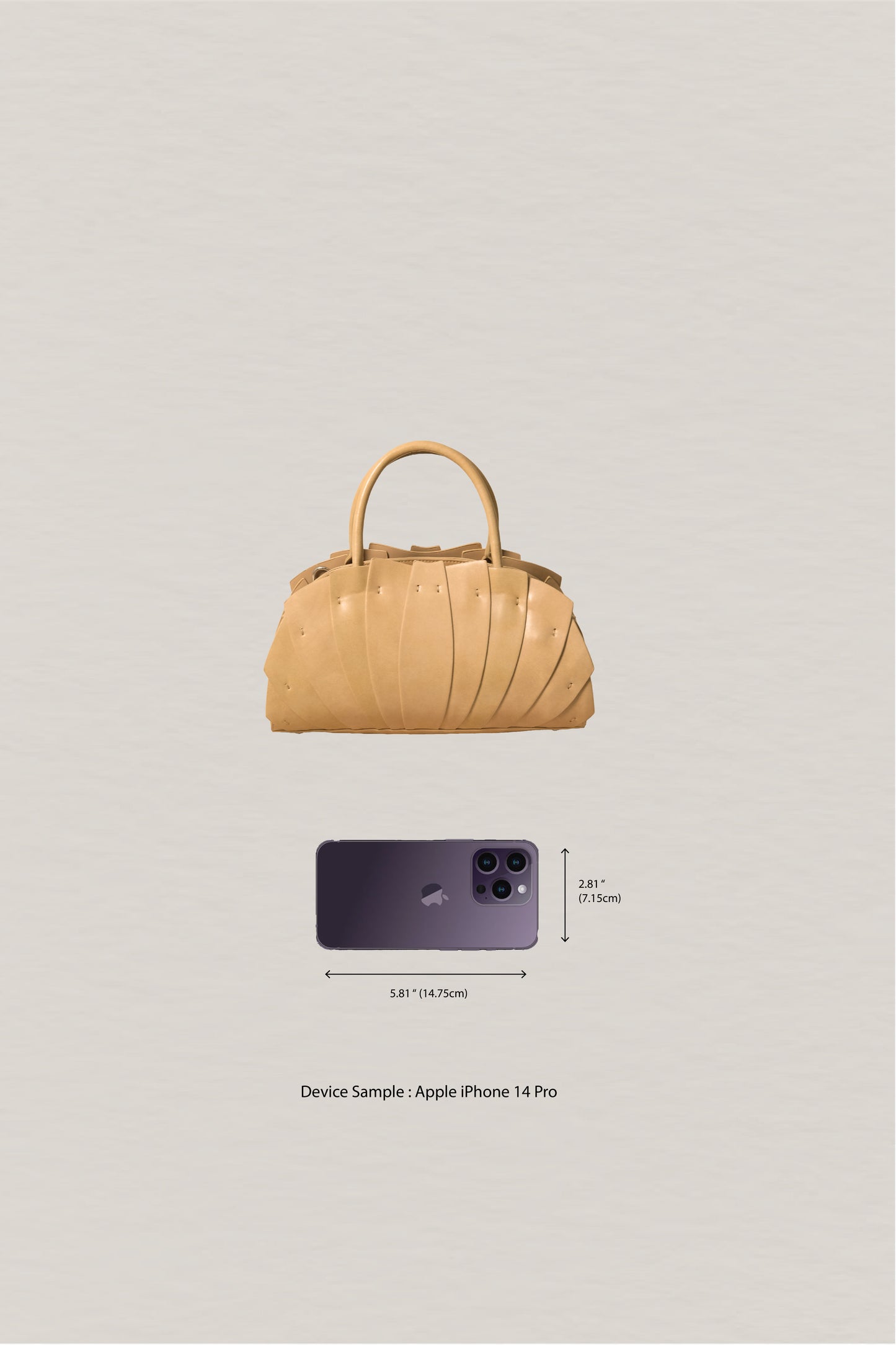 Artisan Lotus Grace Bag - Yellow