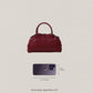 Artisan Lotus Grace Bag - Wine Red