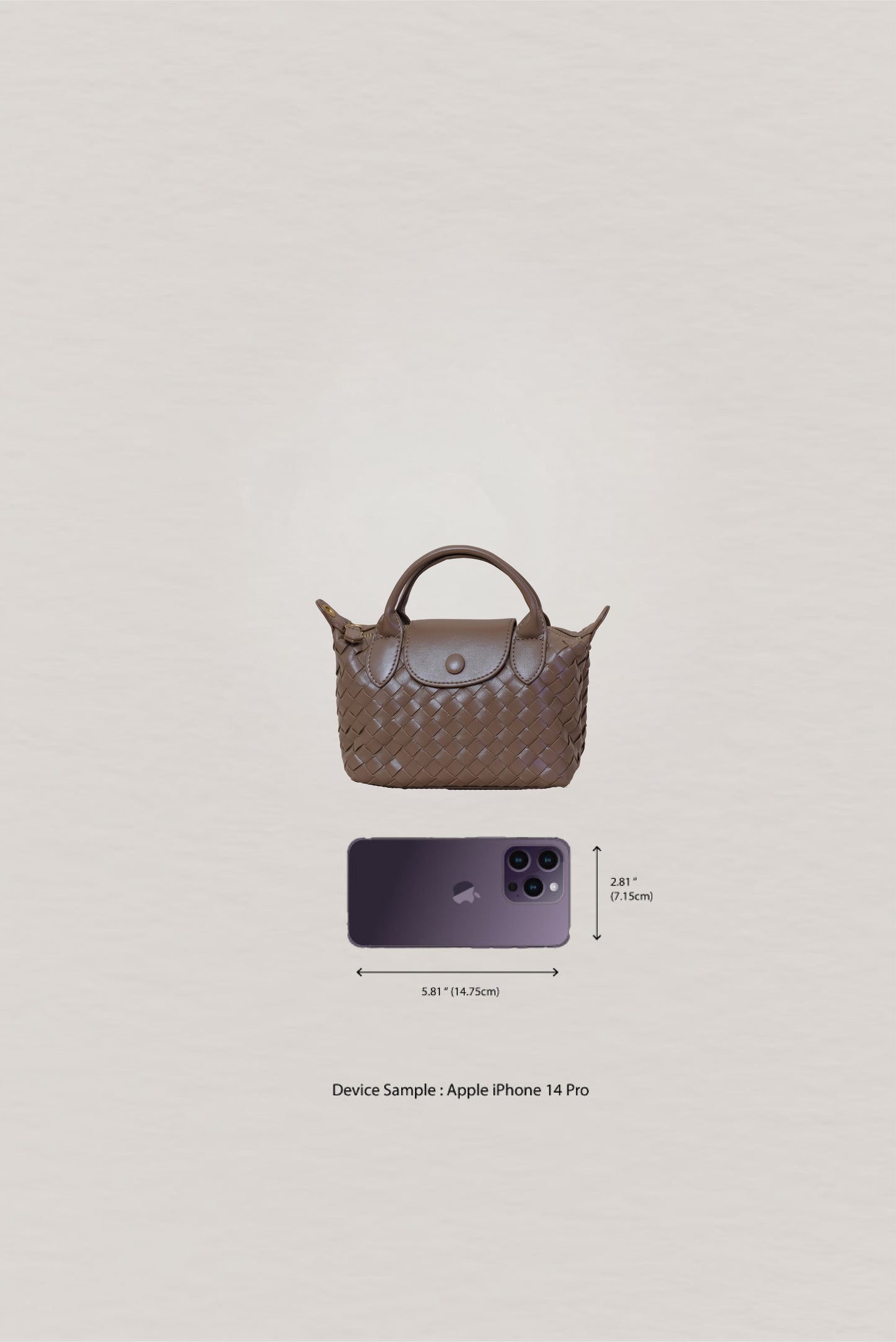 Artisan Véra Mini Carry Bag - Khaki