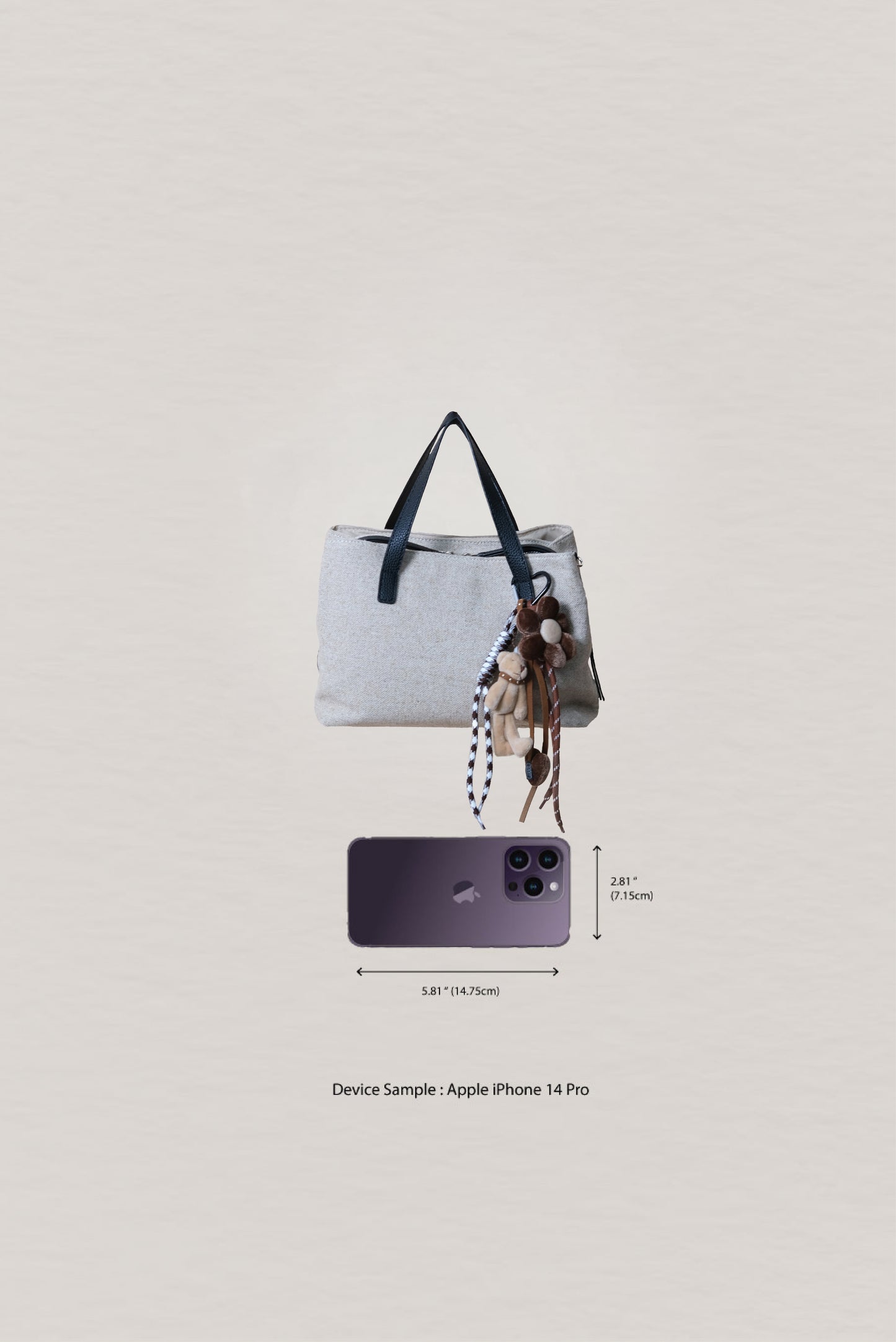 Aura minimalist Satchel