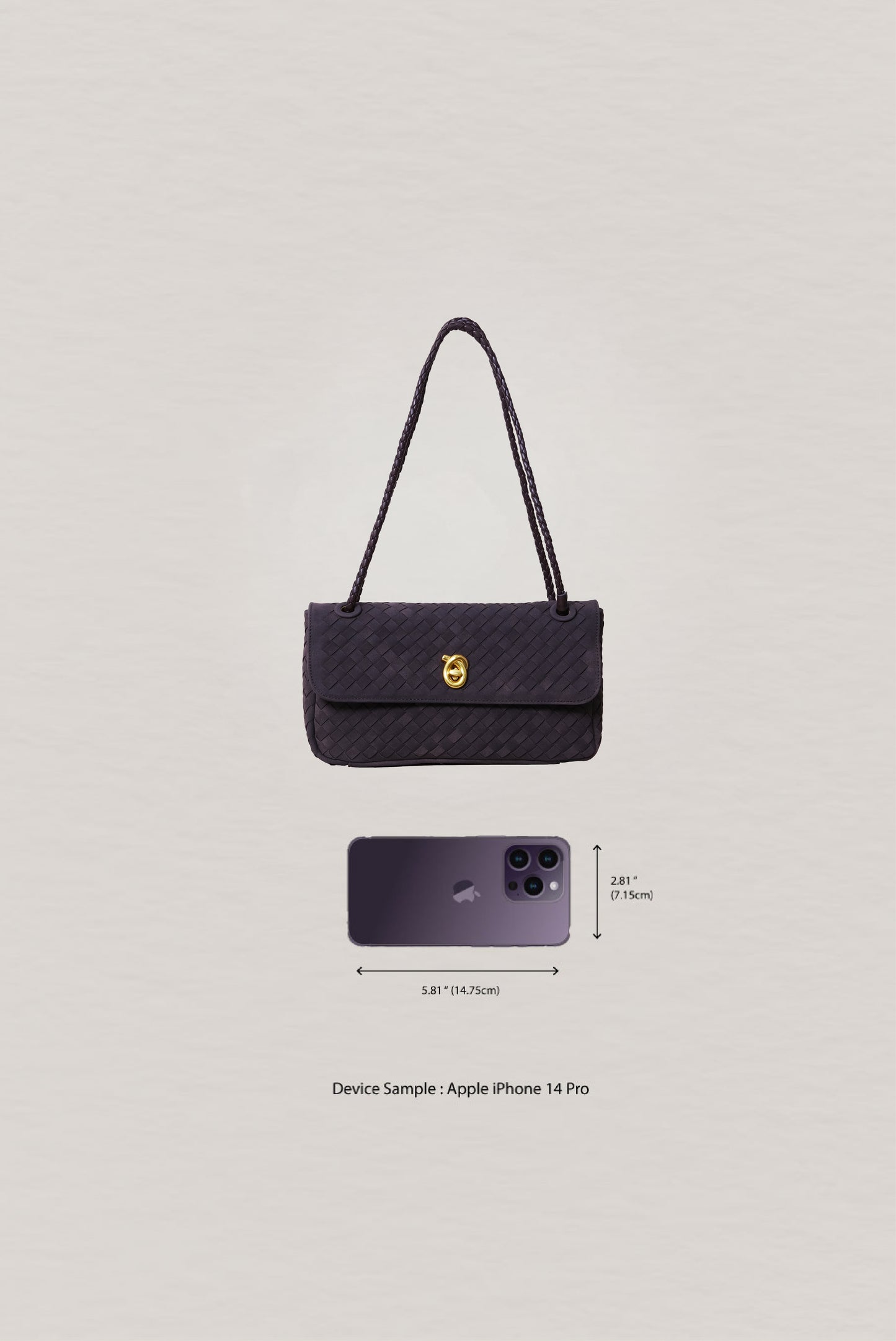 Artisan Linear Flap - Dark Chocolate