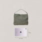 Artisan Soft Texture Tote - Olive Green