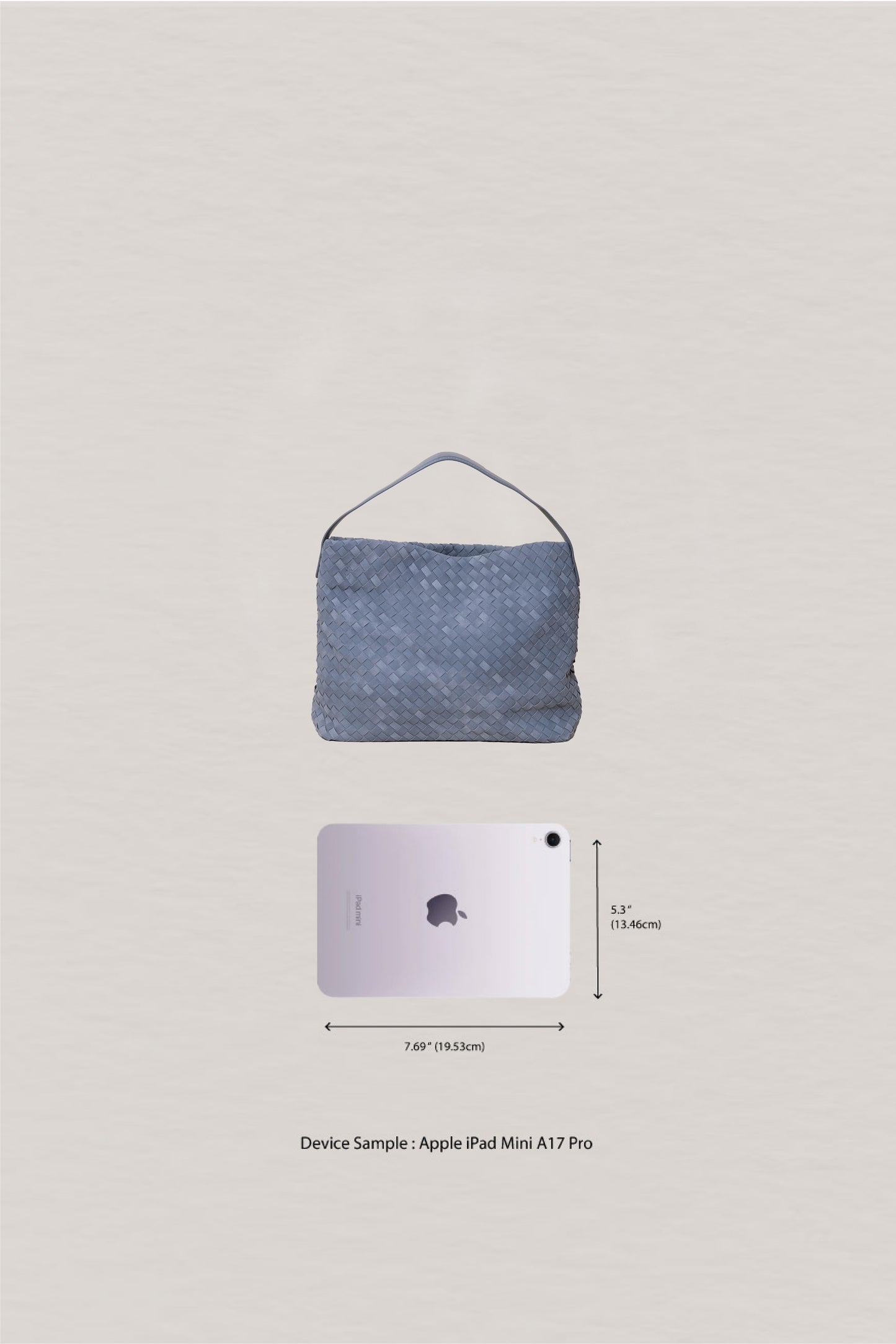Artisan Soft Texture Tote - Warm Grey