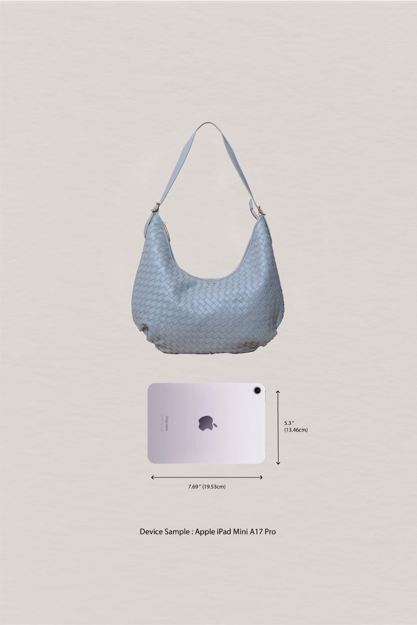 Artisan Classic Moon Bag - Agate Grey