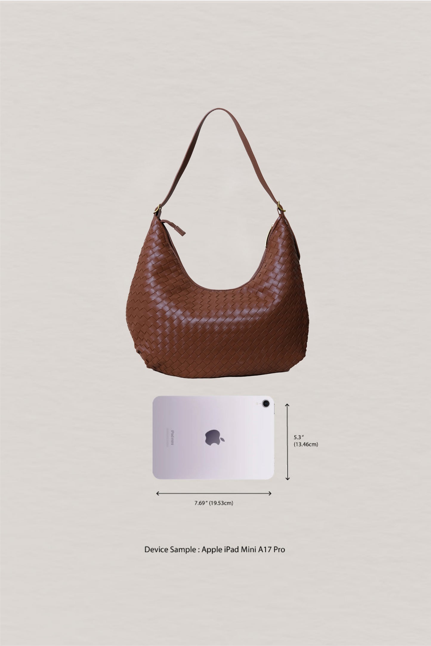 Artisan Classic Moon Bag - Shinny Chestnut