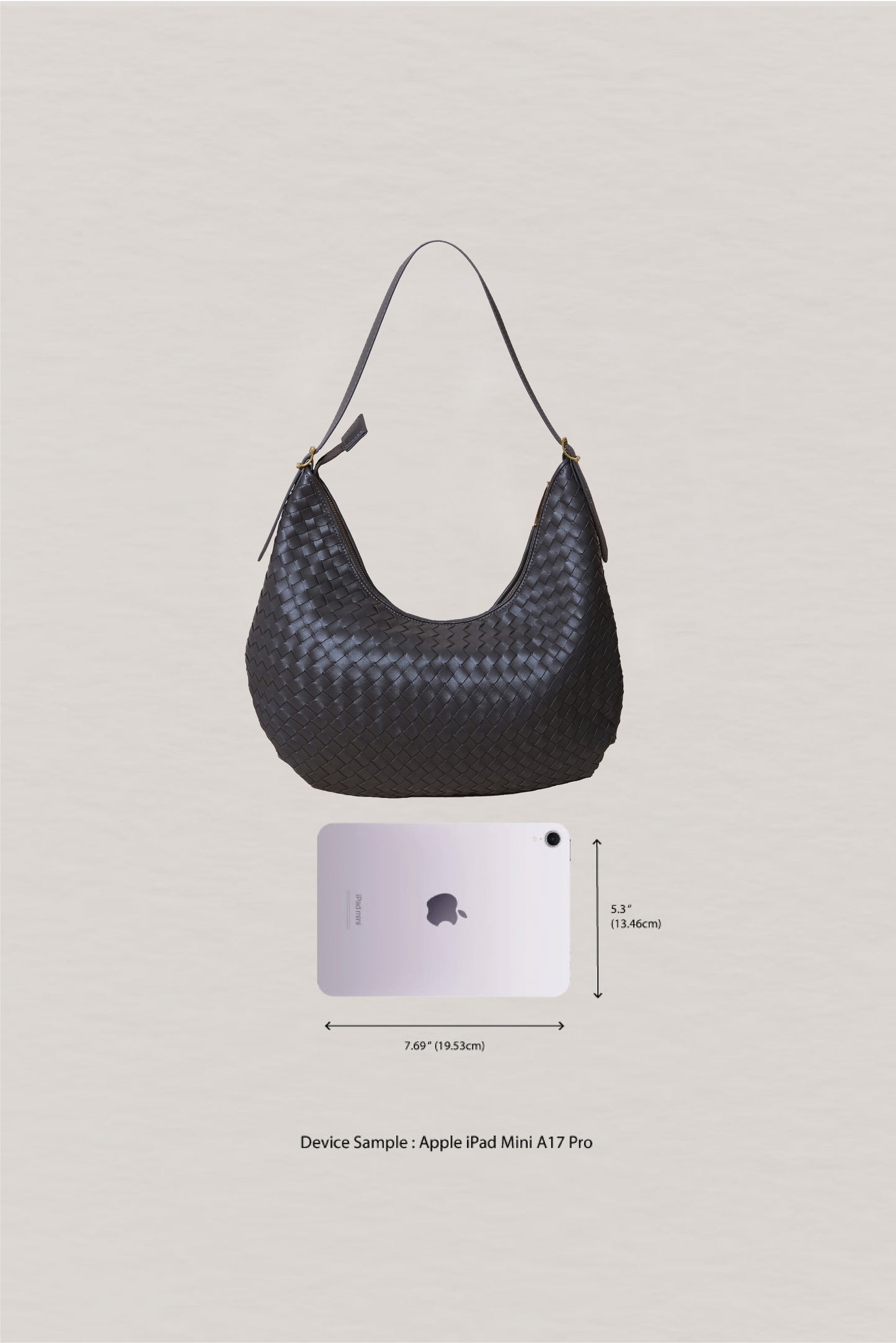 Artisan Classic Moon Bag - Gunmetal Gray