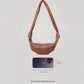Artisan Classic Crescent Bag - Shinny Chestnut