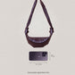Artisan Classic Crescent Bag - Black Currant