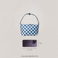 The Artisan Bag - Blue & White Gingham
