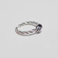 Knot Simple Ring in Sterling Silver