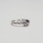 Knot Simple Ring in Sterling Silver