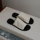 Flat Slippers Round Toe Casual Sandals