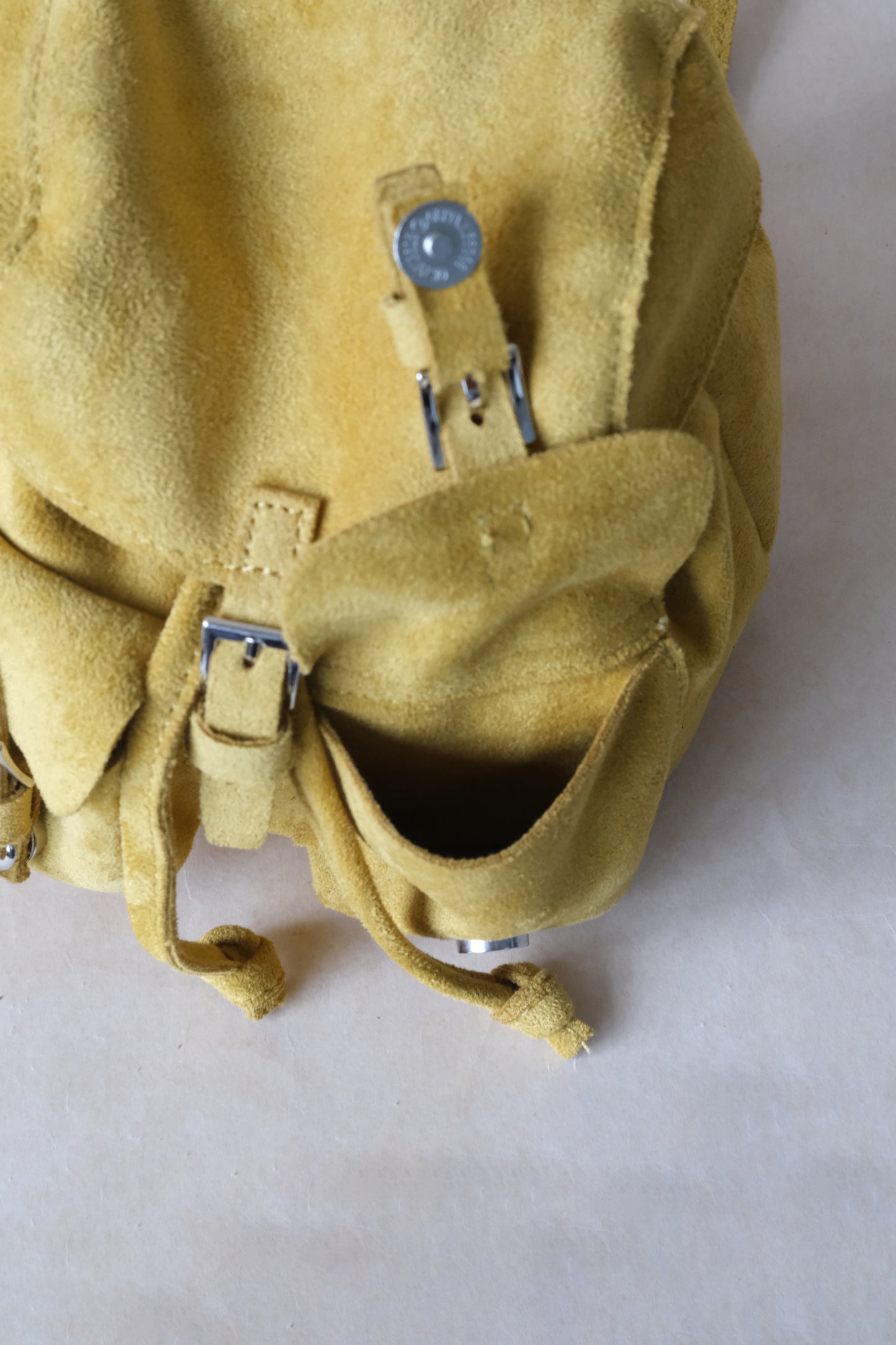 Camille Petite Backpack - Yellow