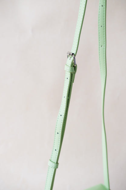 The Hana Box Bag - Light Green