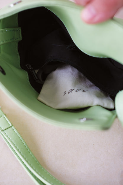 The Hana Box Bag - Light Green