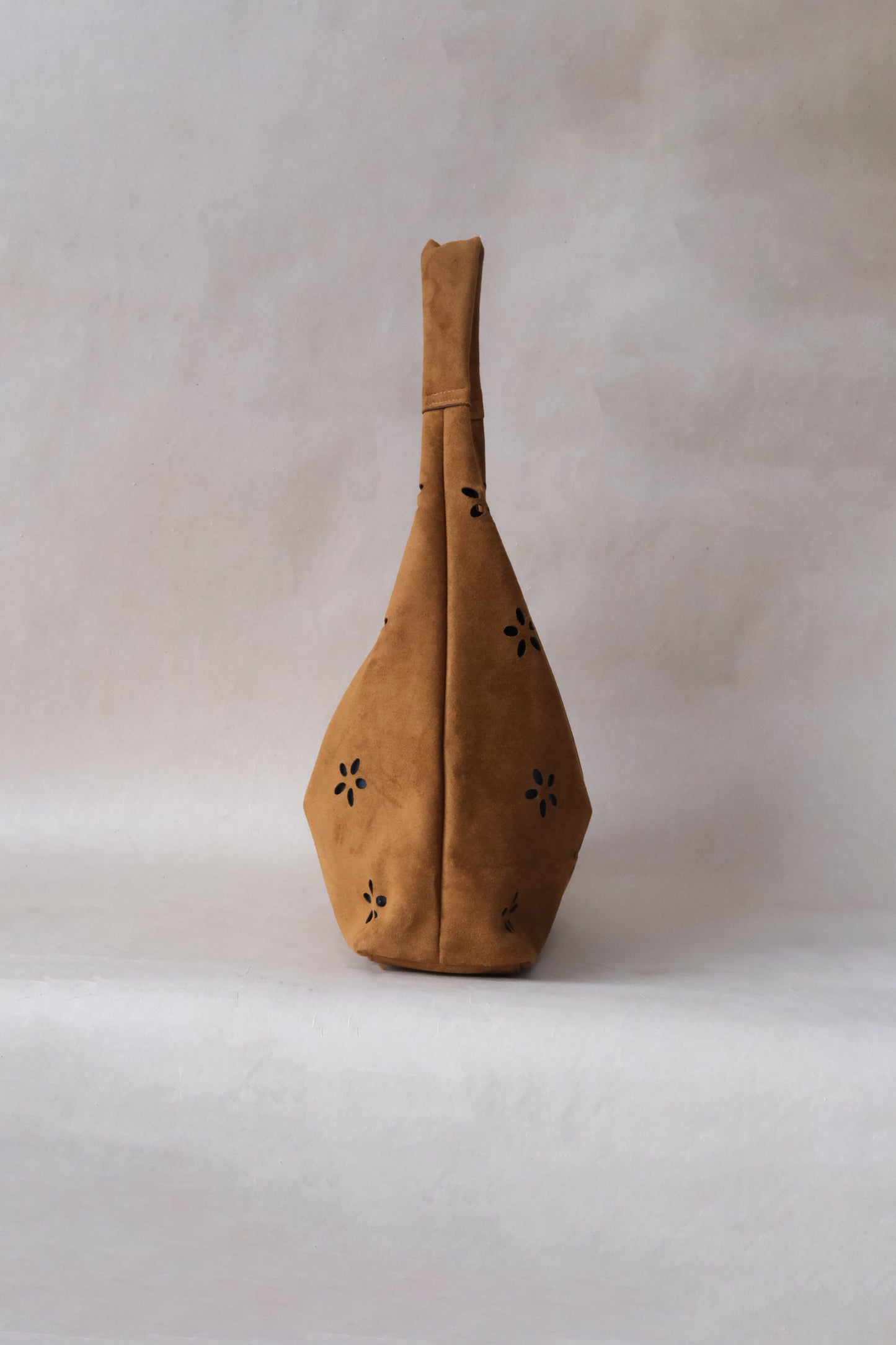 Chic Minimalist Shoulder Tote - Brown