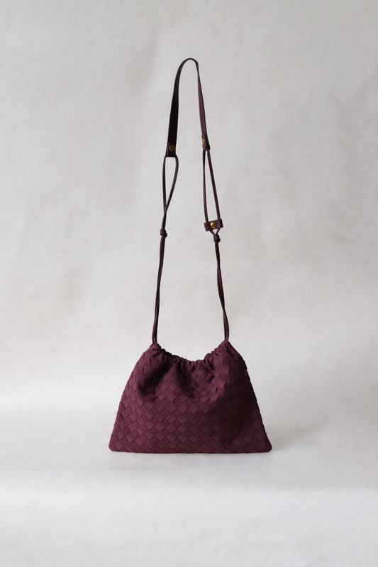 Artisan Cloud Satchel - Bordeaux Red