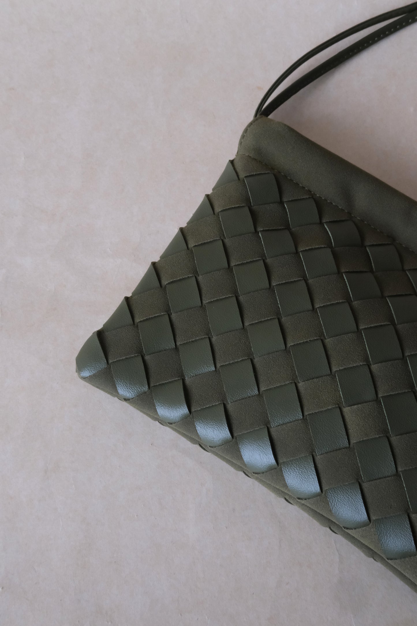 Artisan Cloud Bag - Olive Green