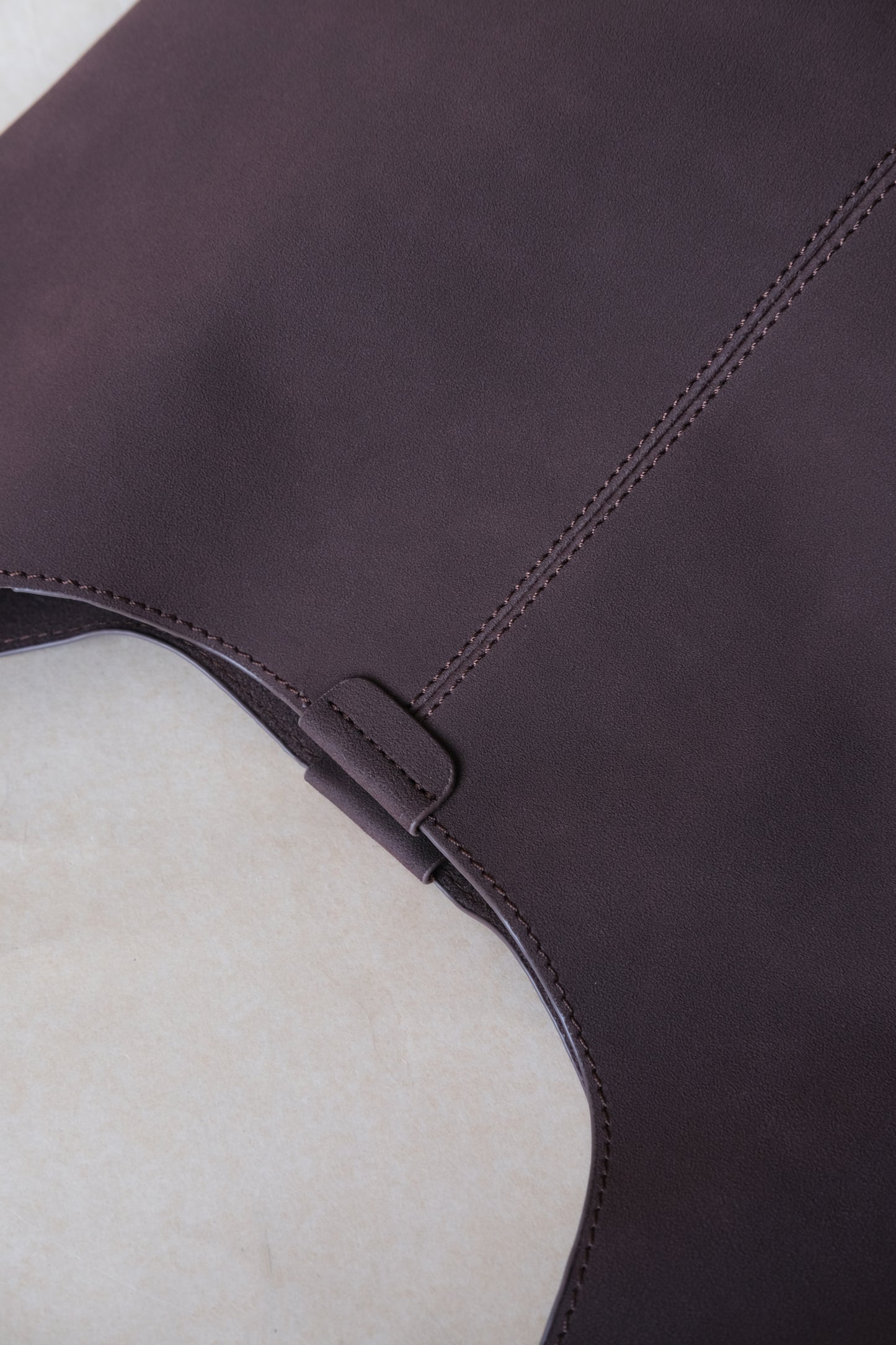 Lucie Soft Carryall - Matte Coffee