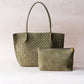 The Artisan Grande Tote - Olive Green