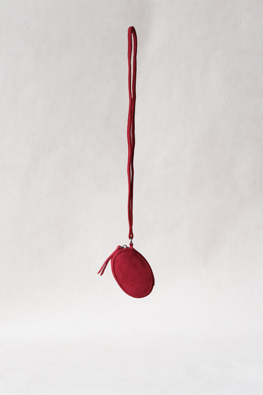 Amélie Egg Pouch - Matte Red