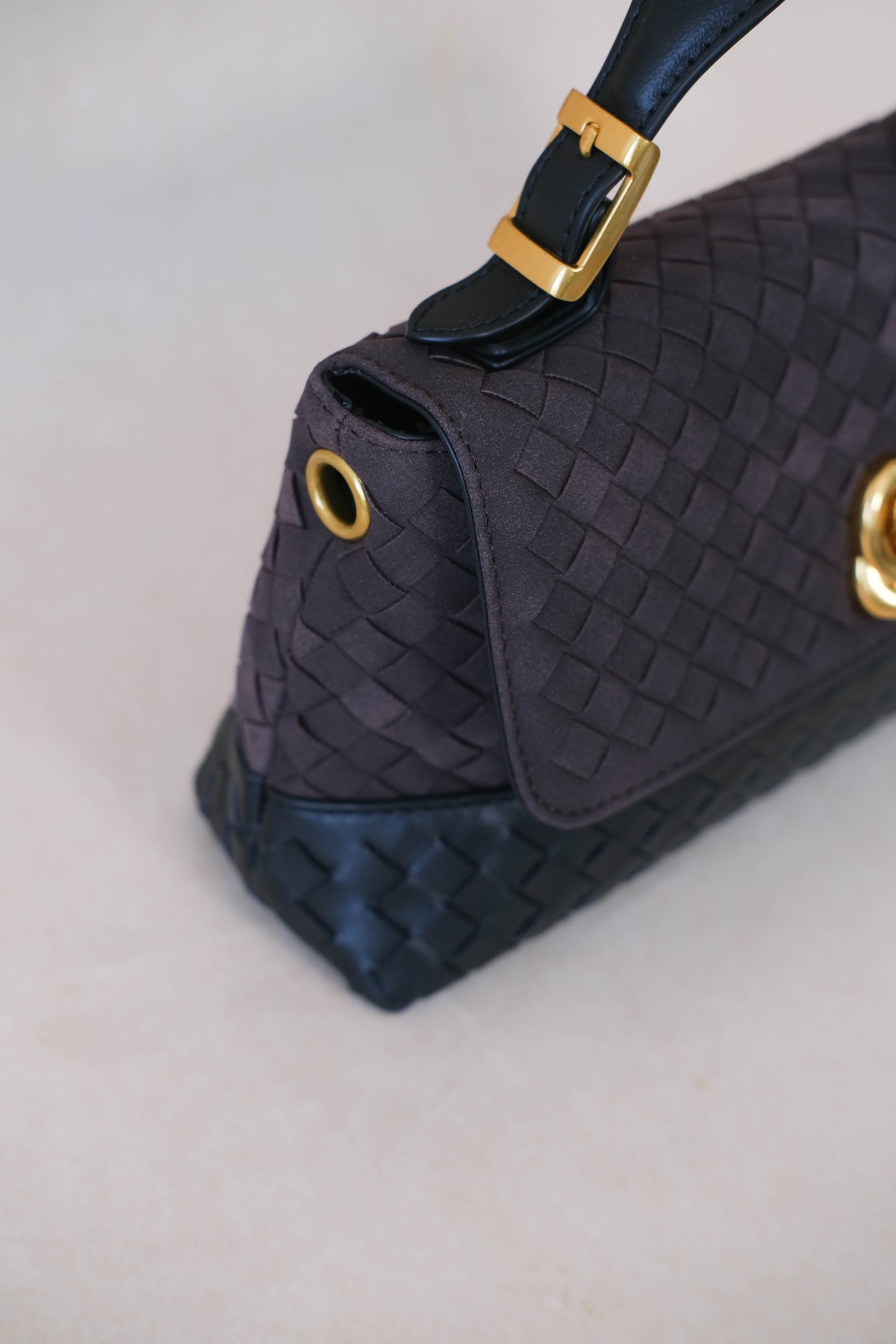 Artisan Minimalist Weave Multi-Bag - Dark Chocolate