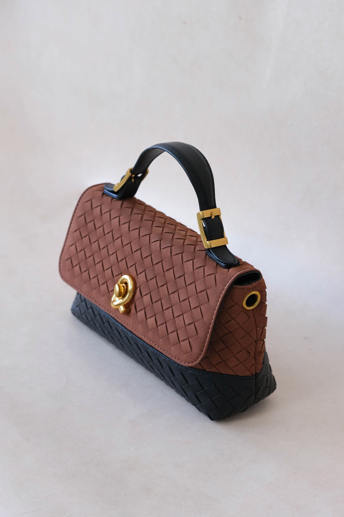 Artisan Minimalist Weave Multi-Bag - Chestnut
