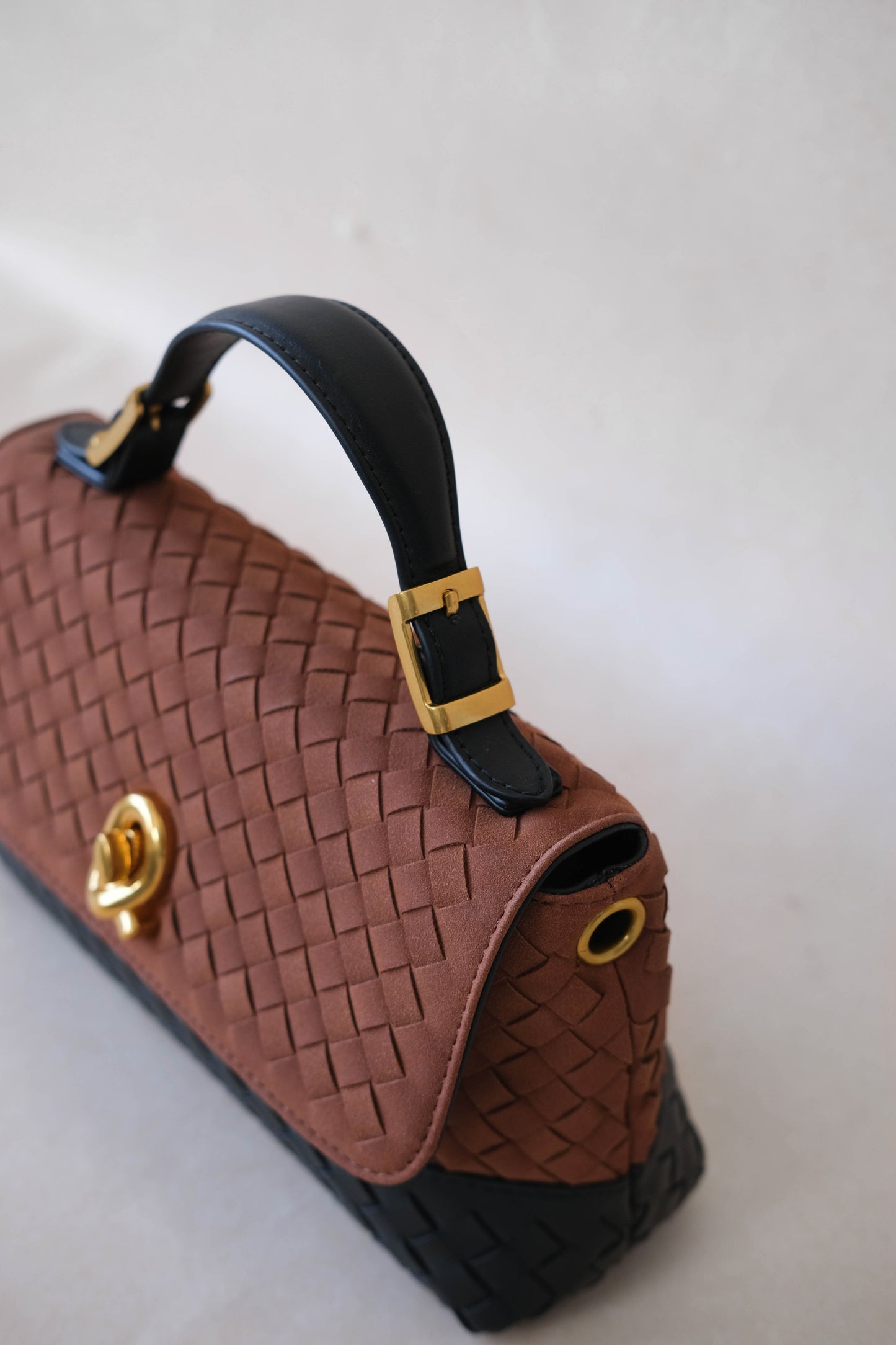 Artisan Minimalist Weave Multi-Bag - Chestnut