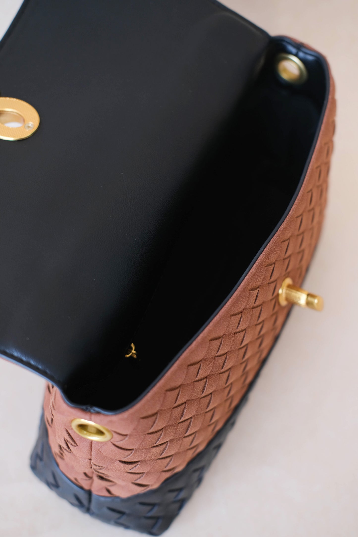 Artisan Minimalist Weave Multi-Bag - Chestnut