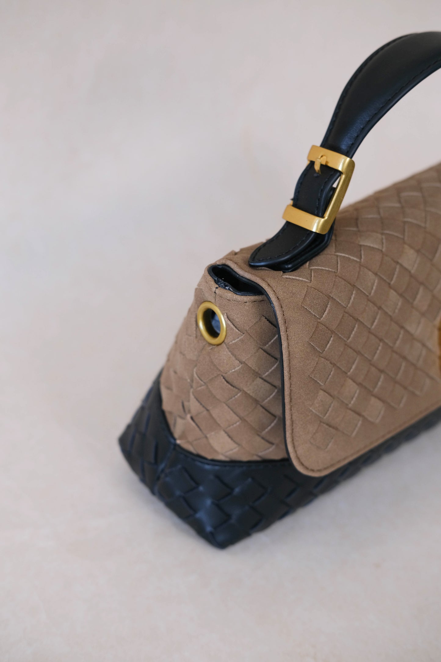 Artisan Minimalist Weave Multi-Bag - Khaki