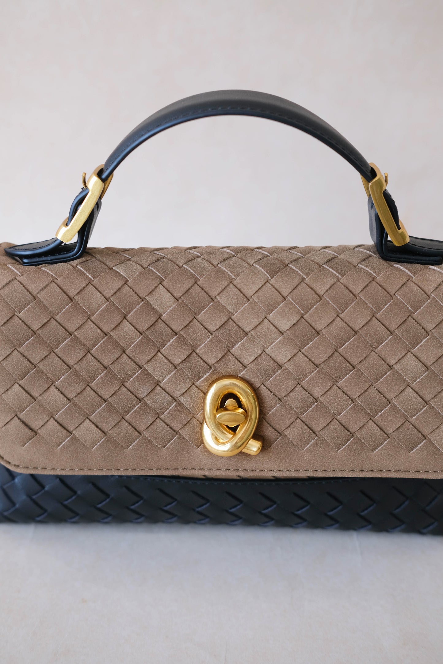 Artisan Minimalist Weave Multi-Bag - Khaki